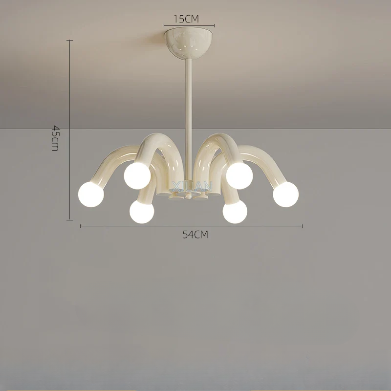HookahGlow - Speelse LED Kroonluchter voor Kinderkamers en Slaapkamers