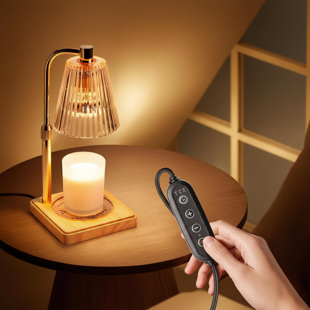 Table Lamp Candle Warmer Electric Dimmer Timer Indoor