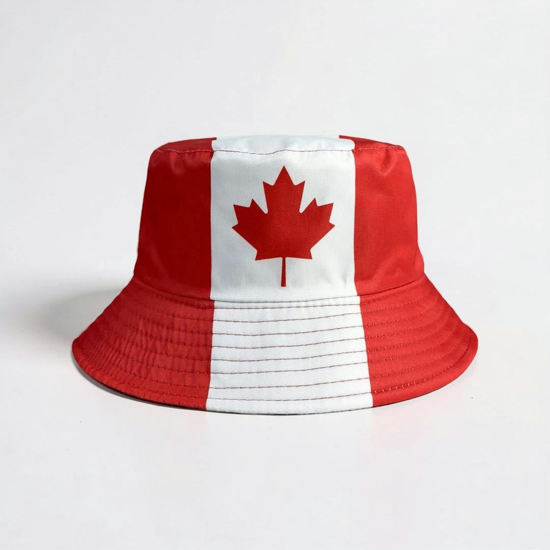 Reversible World Fisherman Hat with Flag