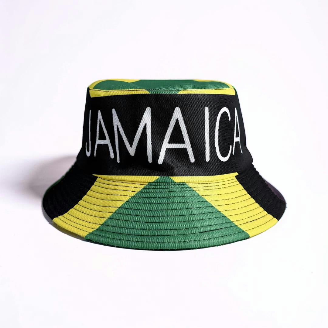 Reversible World Fisherman Hat with Flag