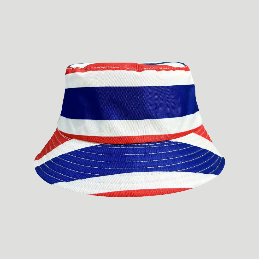 Reversible World Fisherman Hat with Flag