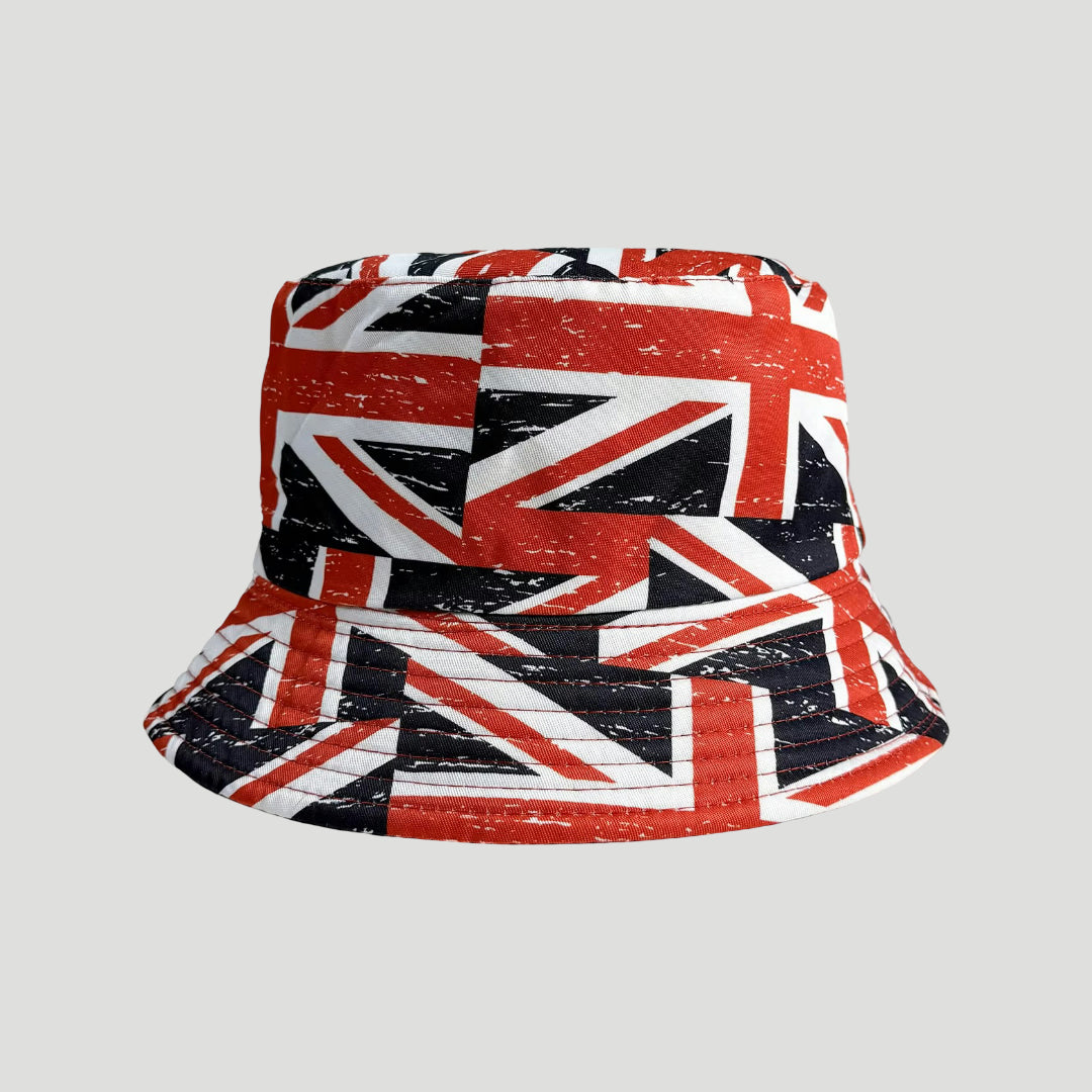 Reversible World Fisherman Hat with Flag