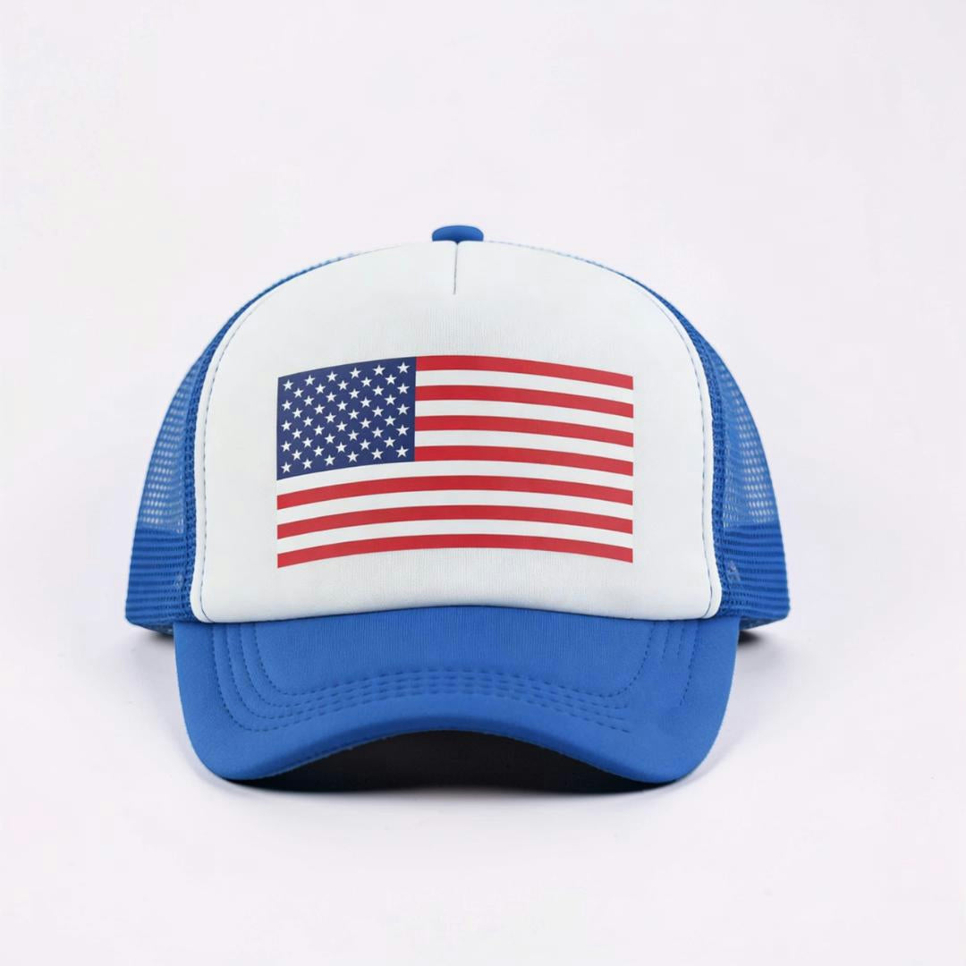 Reversible World Fisherman Hat with Flag