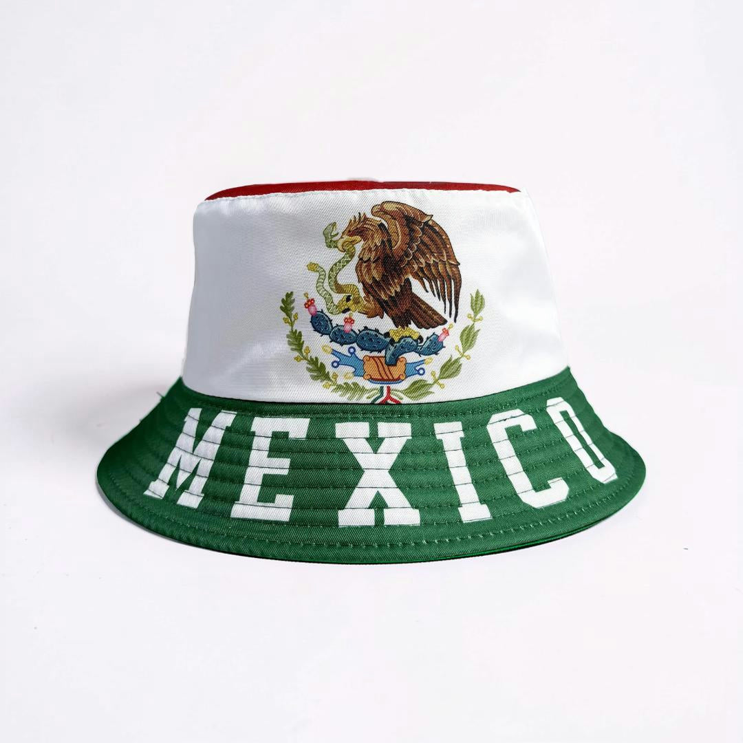 Reversible World Fisherman Hat with Flag
