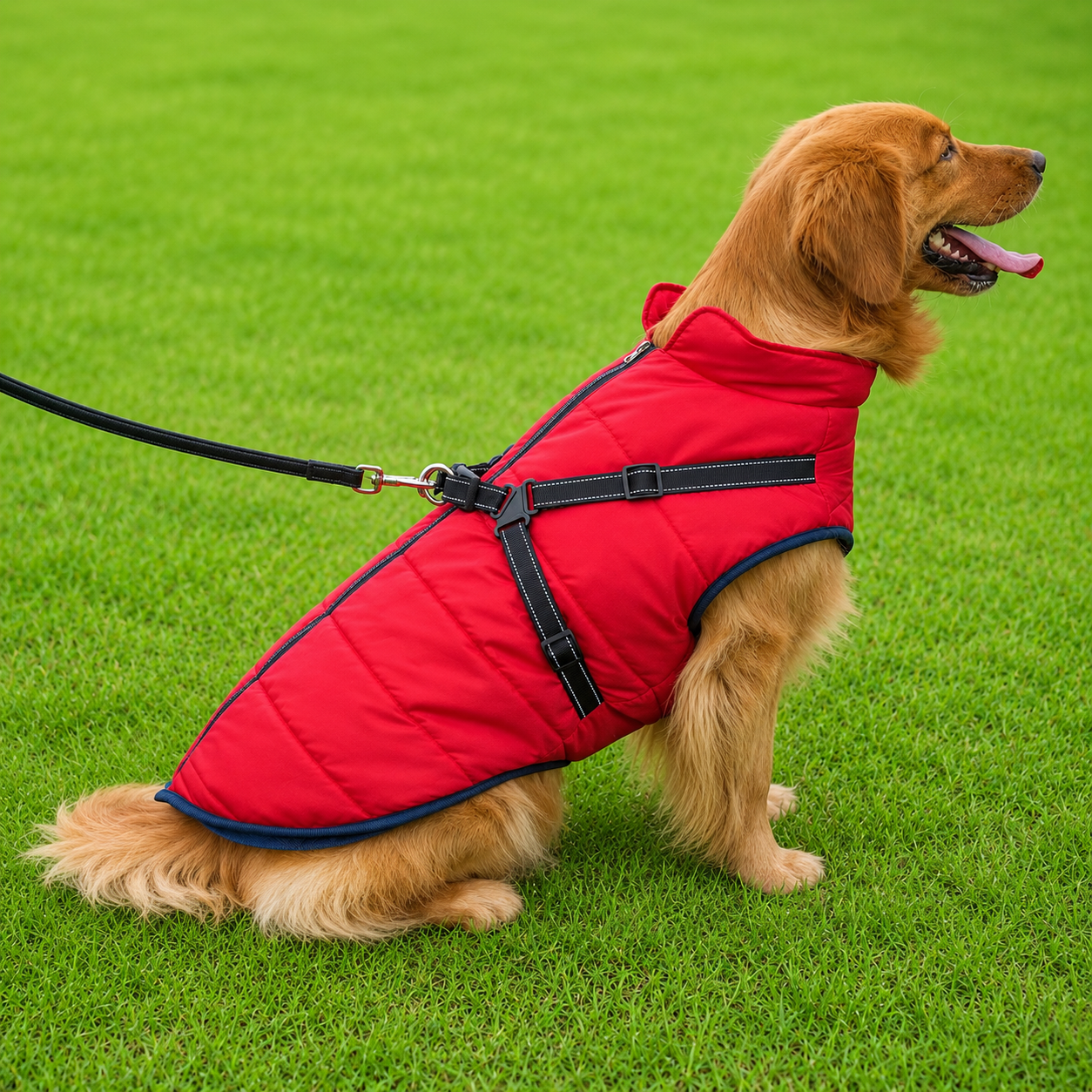 Abrigo Reflectante para Perro Chaqueta de Paseo Protección