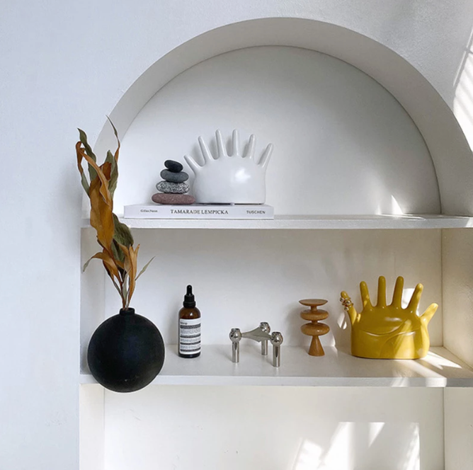 Portagioie da mano in ceramica