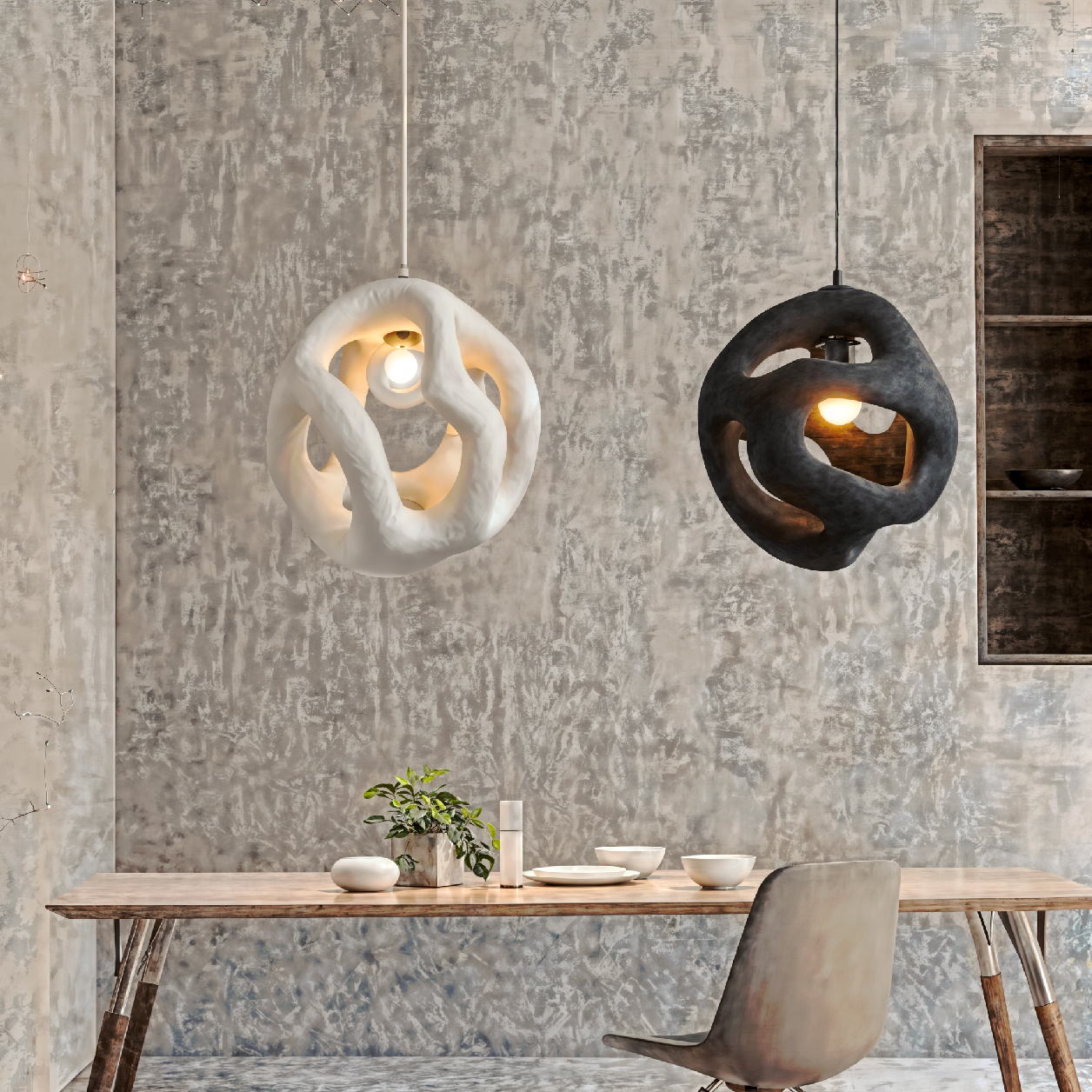 Rea Lampada Minimalista - Eleganza Moderna e Illuminazione Atmosferica