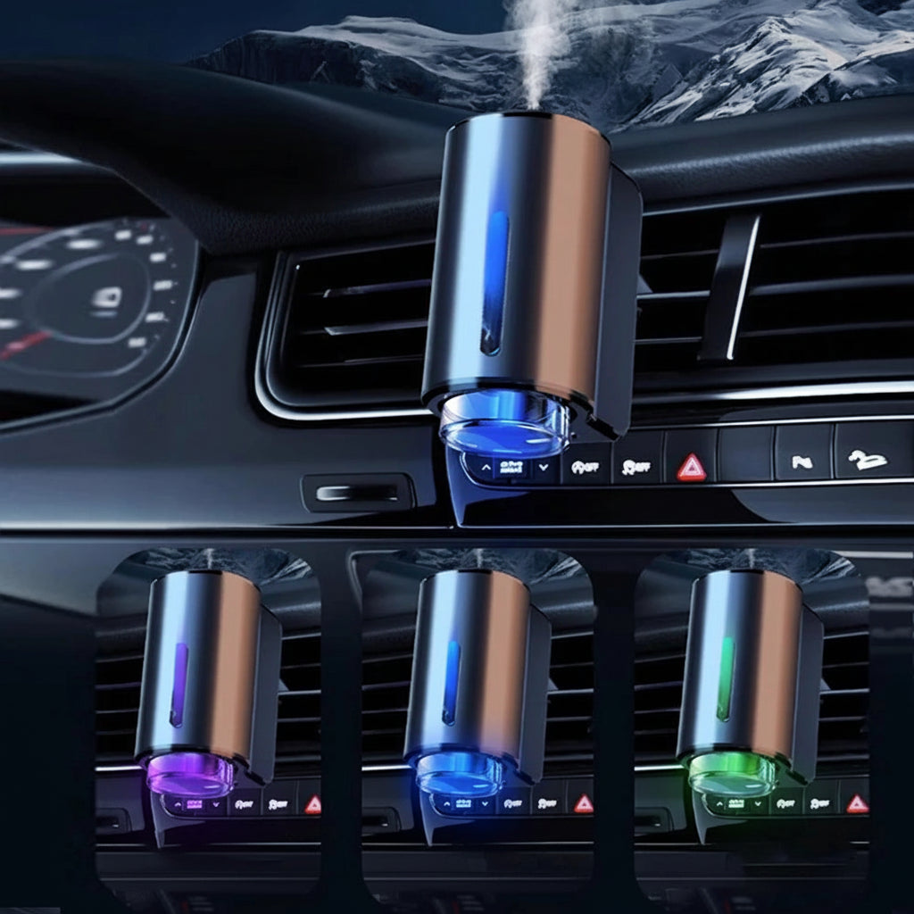 Diffusore Automatico Profumo Auto Aria Fresca Ricarica USB