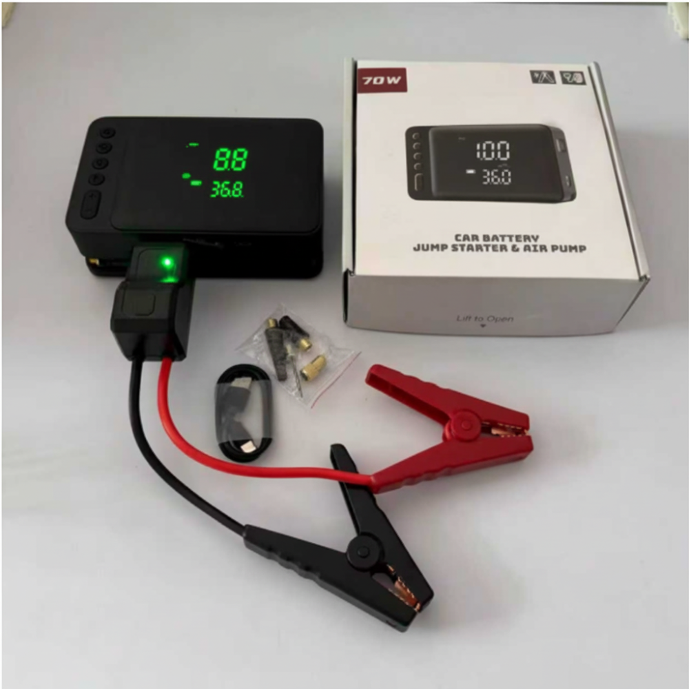 Avviatore Auto Portatile Compressore Aria Powerbank