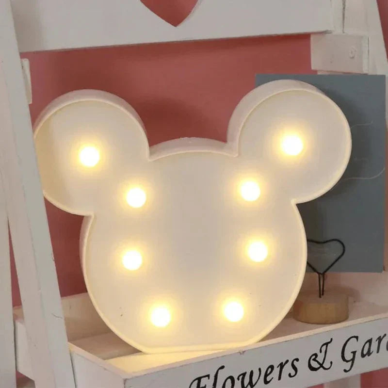 LumiZoo - LED Giraffe Night Lamp for Children, Dimmable Table Lamp & Bedroom Decoration