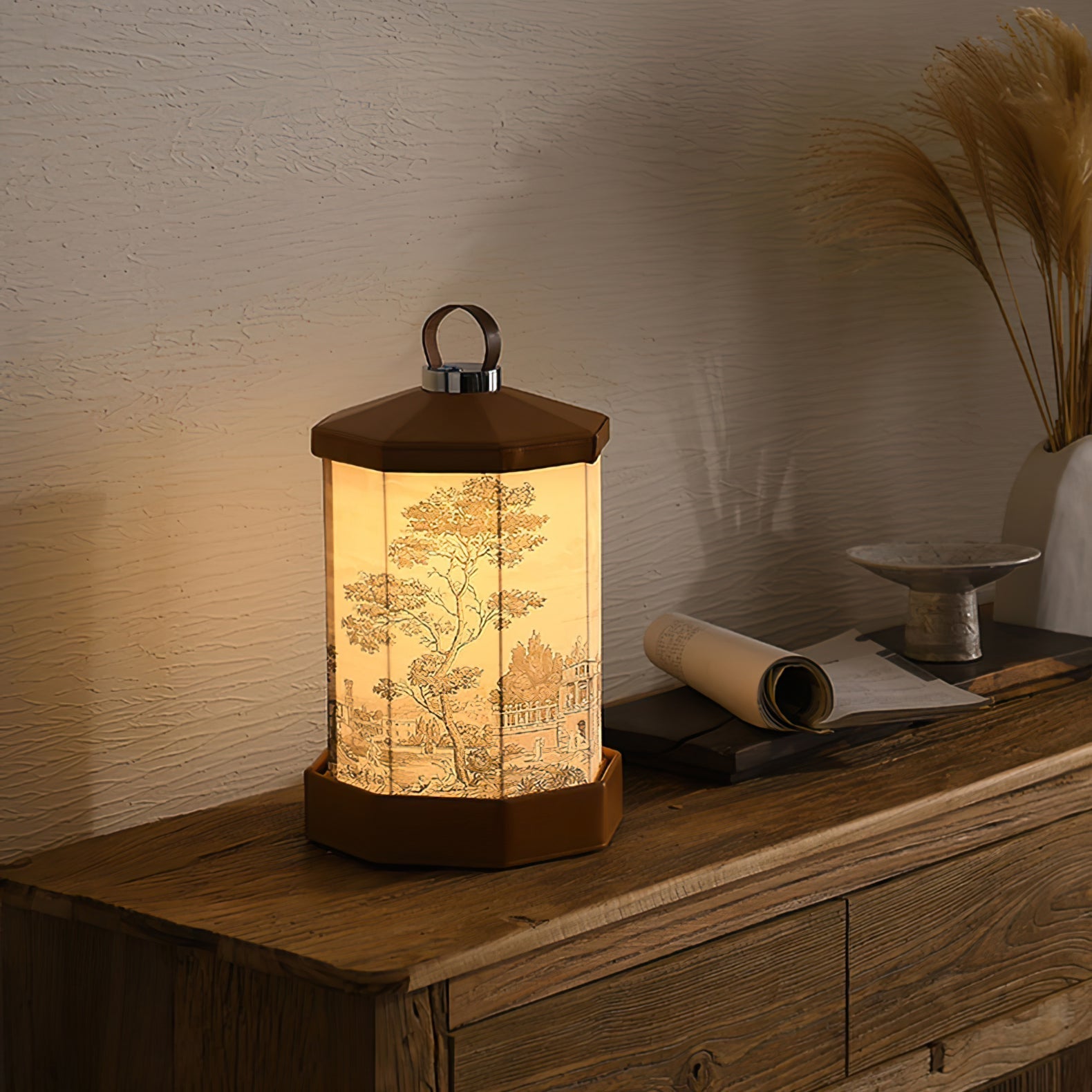 LumiCharge - Wireless Table Lamp with Rechargeable Battery