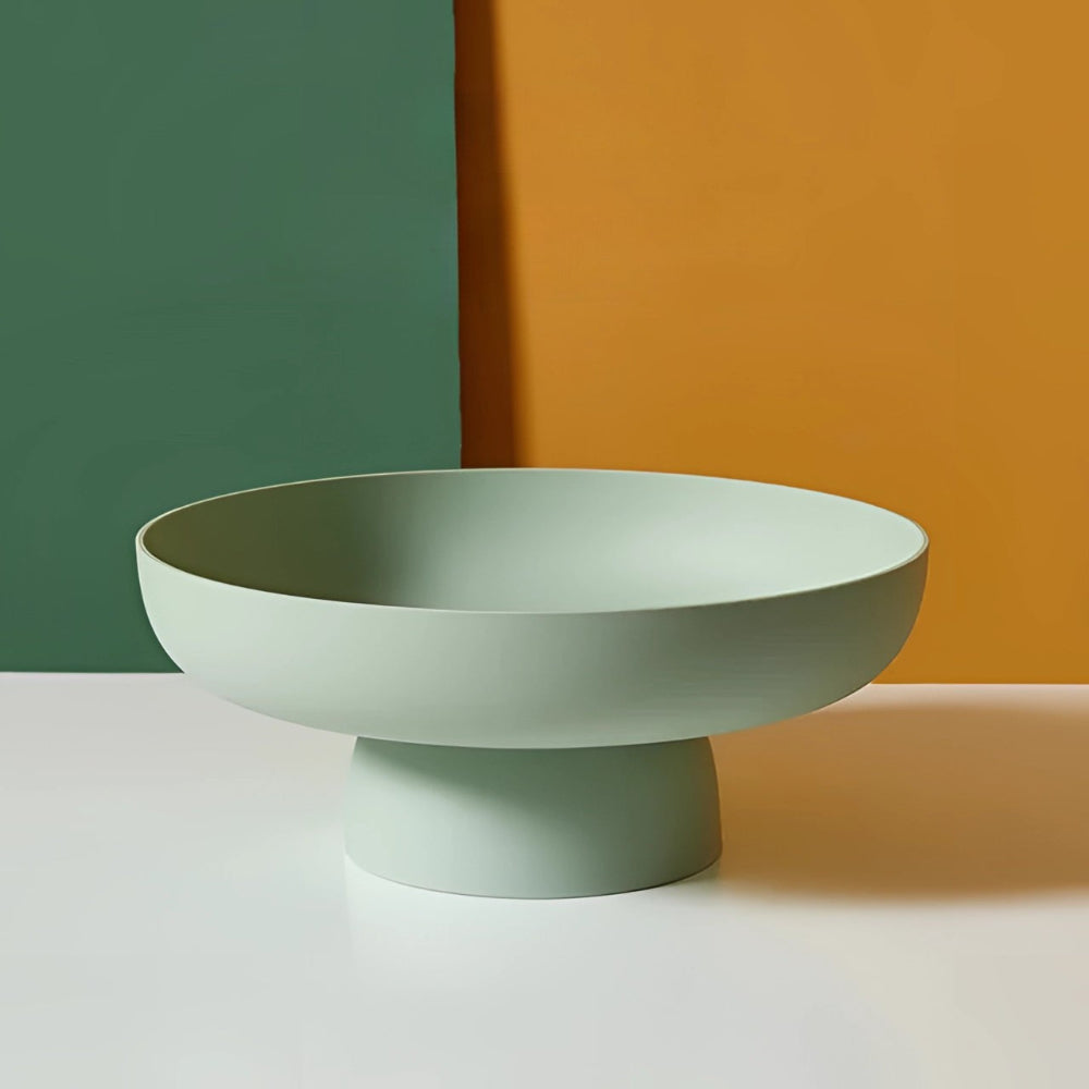 Ceramic Fruit Bowl Vintage Decorative Centerpiece for Kitchen Dining 4