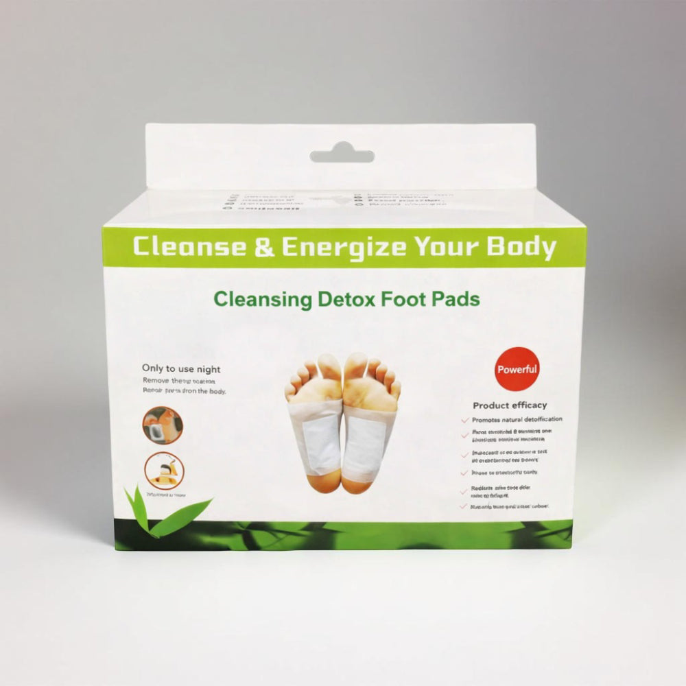 Parches para Pies Detox Uso Nocturno Relajación Diaria