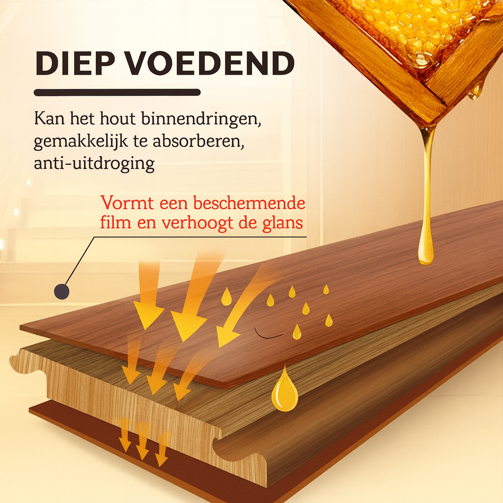 Wood Polish Natural Beeswax Spray Furniture Care