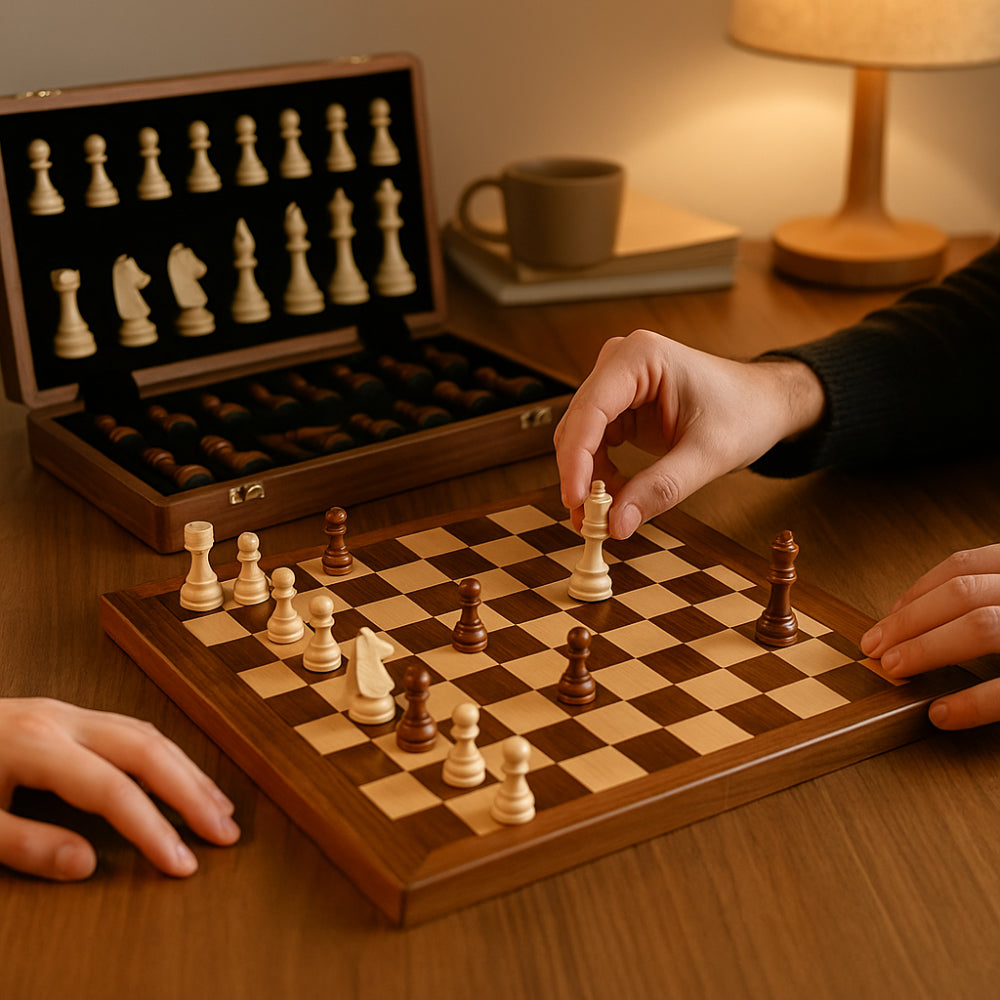 Schaakspel Hout Professioneel Toernooibord