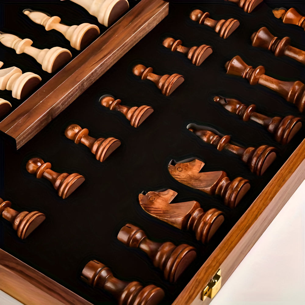 Chess Set Wood Professional Tournament Board