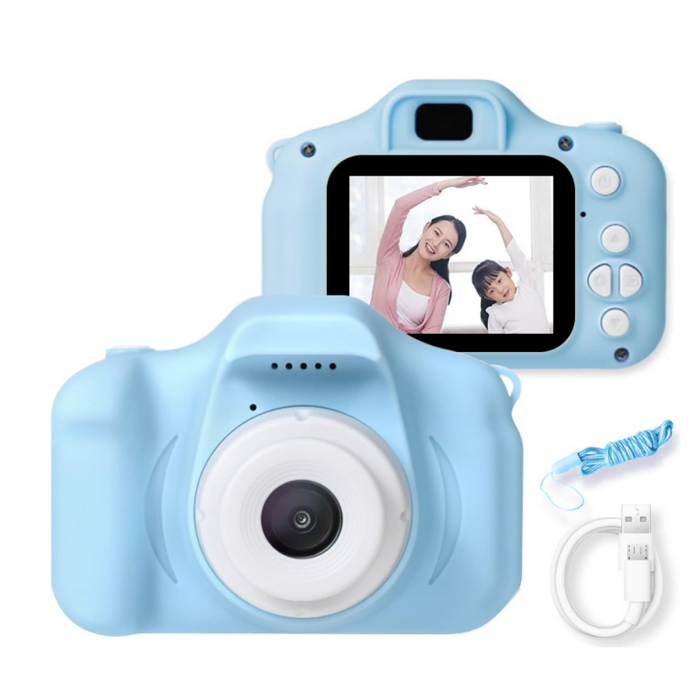 Kinder Fotocamera Scheda Memoria 64GB Giocattolo Creativo Fotografia