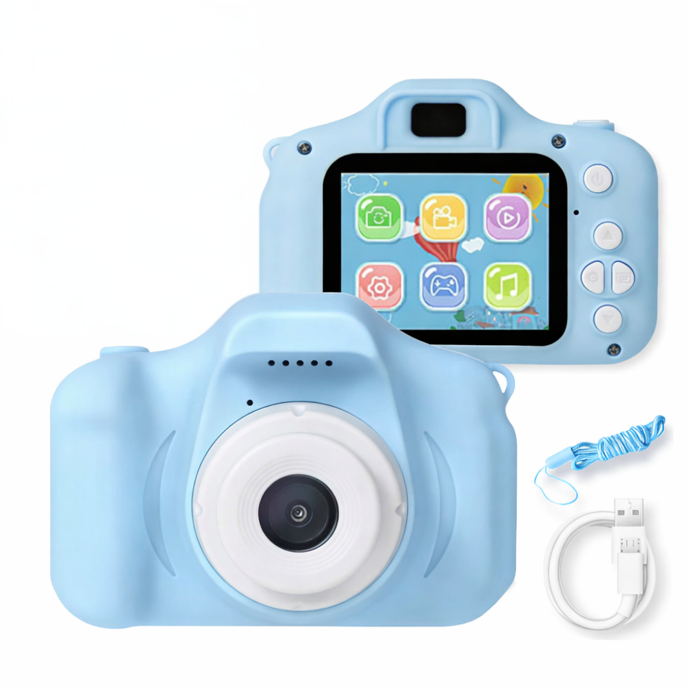 Kinder Fotocamera Scheda Memoria 64GB Giocattolo Creativo Fotografia
