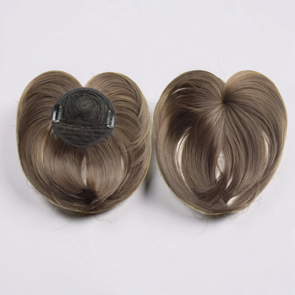 Extension Capelli Donna Copertura Volume Topper Attacco Clip