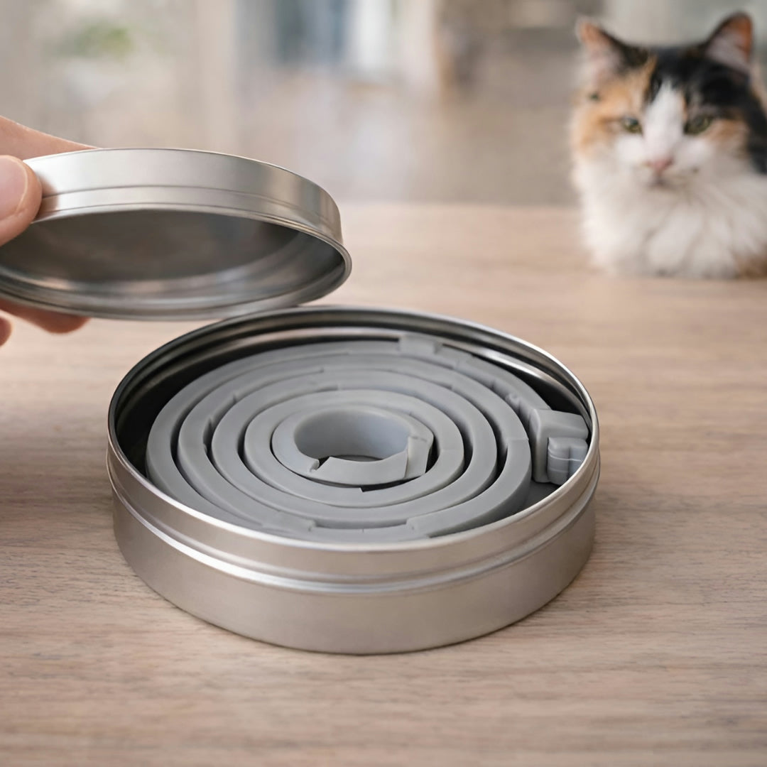 Collare Antipulci Cani Gatti Protezione Parassiti Durata Prolungata