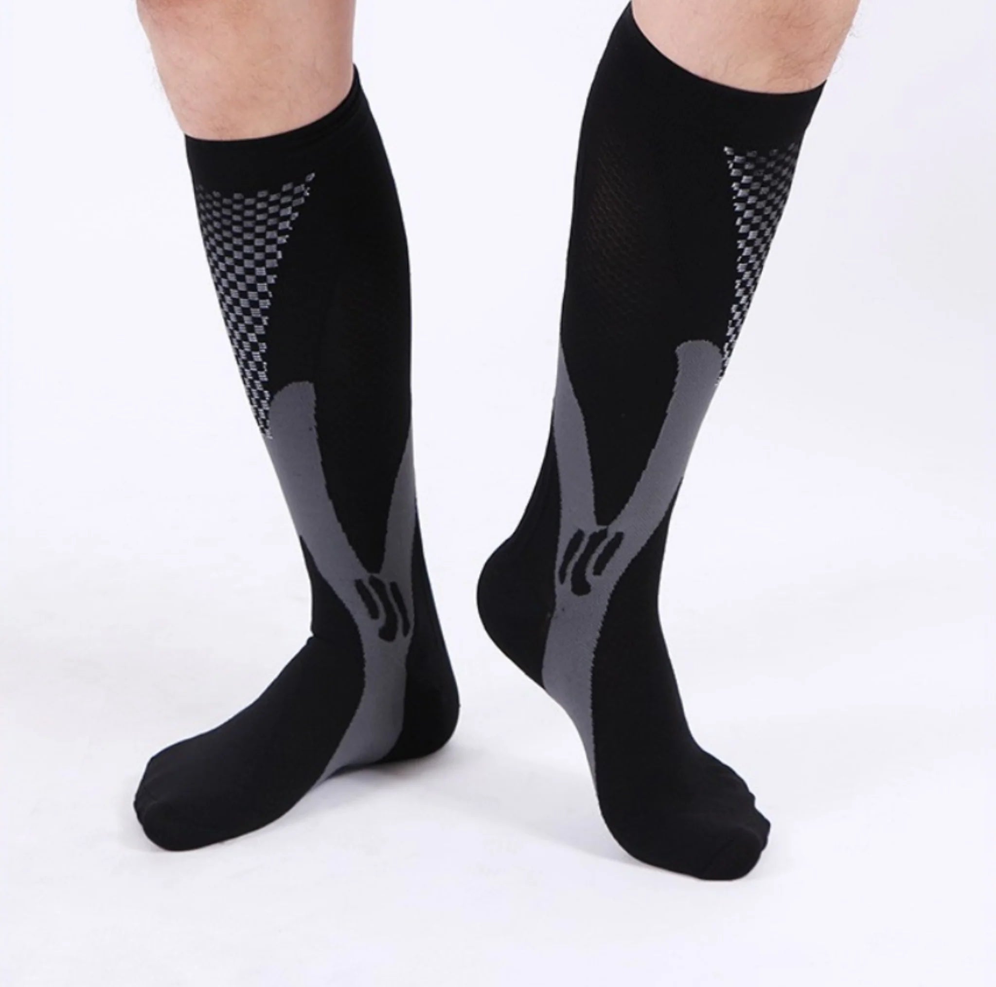Compression Socks Long Knee High Support Breathable