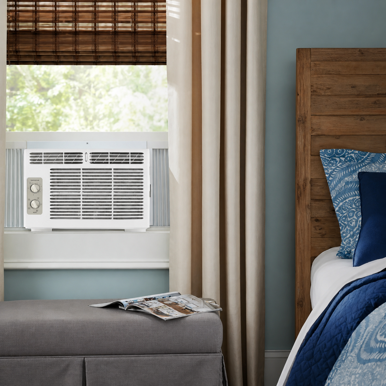 Condizionatore Finestra 5000 BTU Silenzioso Compatto Casa