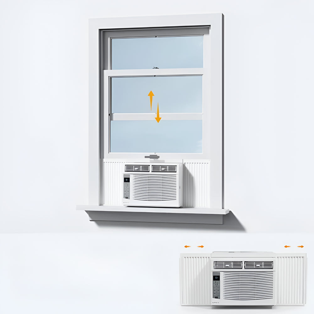 Condizionatore a finestra 6000 BTU WiFi con telecomando