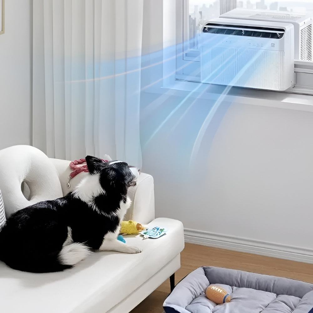 Condizionatore portatile silenzioso da finestra WiFi 8000 BTU