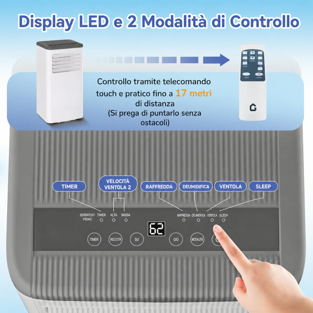 Ar Condicionado Portátil Compacto