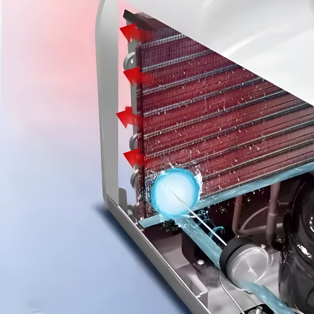 Condizionatore portatile per auto mini climatizzatore da campeggio silenzioso