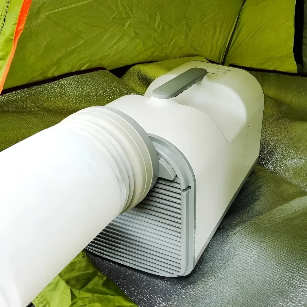 Aire Acondicionado Portátil para Auto Mini Climatizador Silencioso para Camping