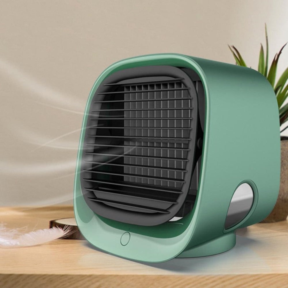 Aire acondicionado portátil mini USB humidificador silencioso LED