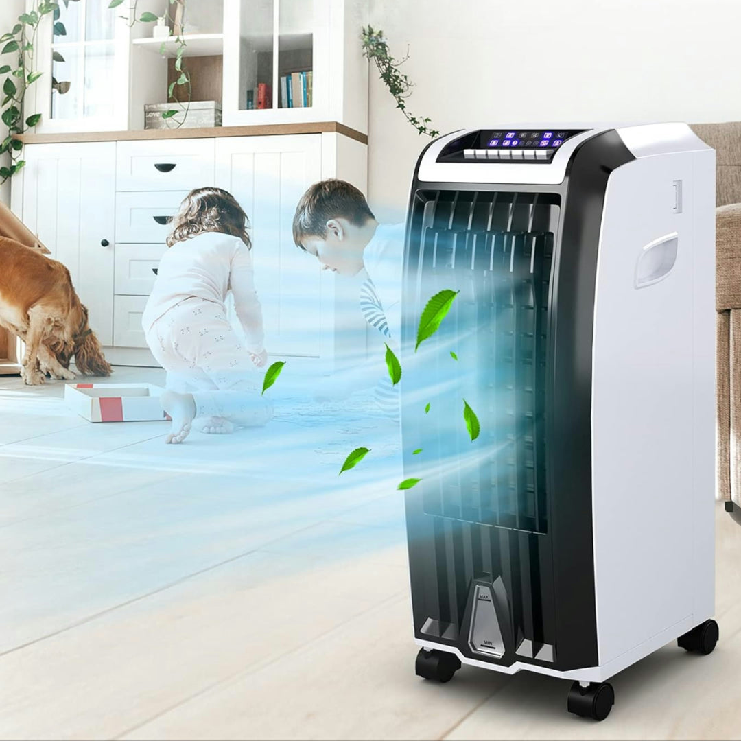 Ar Condicionado Portátil Ventilador Evaporativo Humidificador Móvel