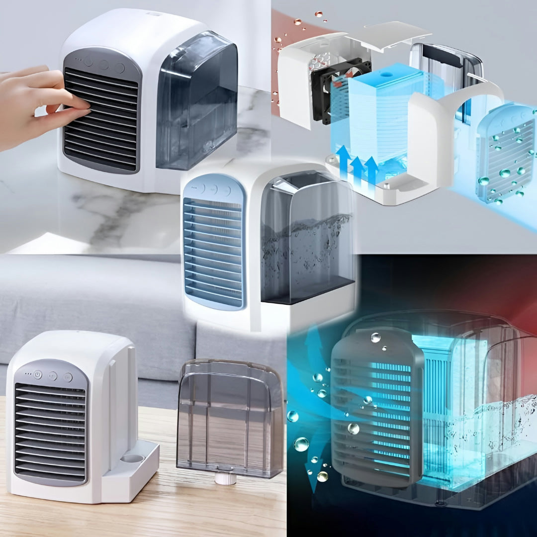Condizionatore Portatile Ventilatore Raffreddatore Compatto