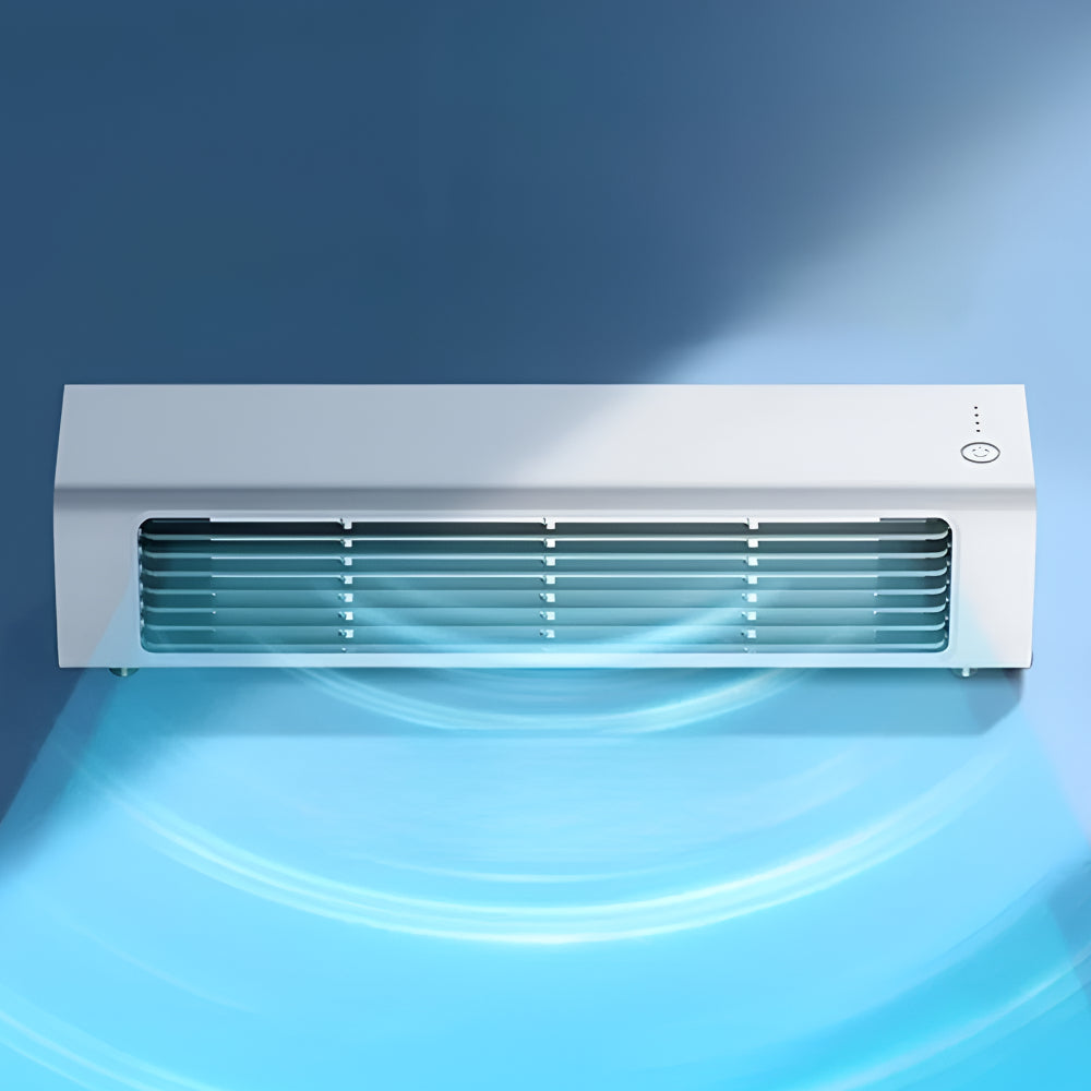 Condizionatore portatile con ventilatore senza pale elettrico