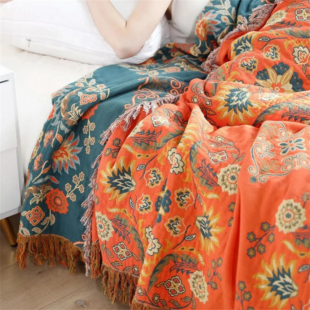 Coperta Cotone Coperta Decorativa Cop Design Colorato