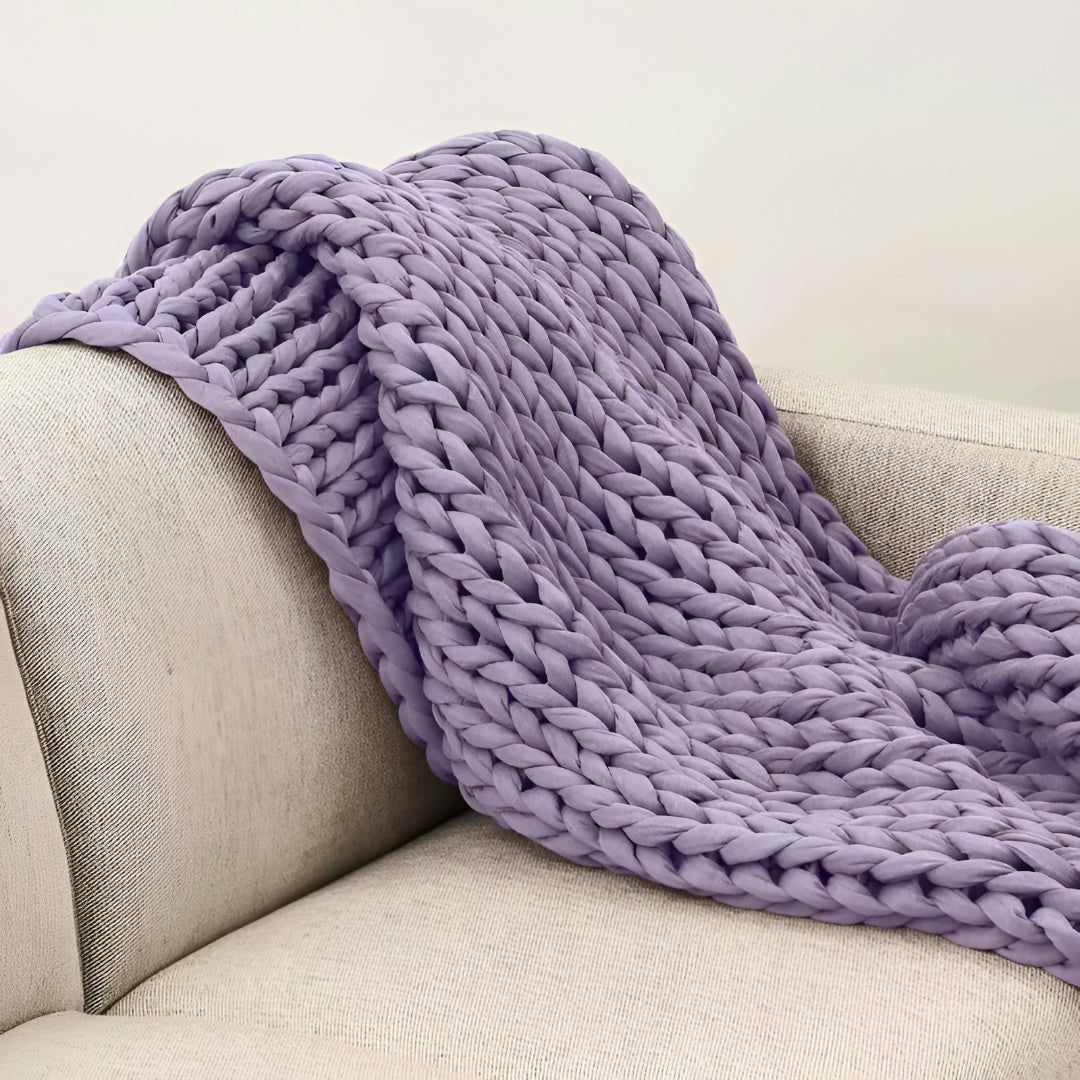 Heavy Cooling Sleep Blanket Woven Sofa