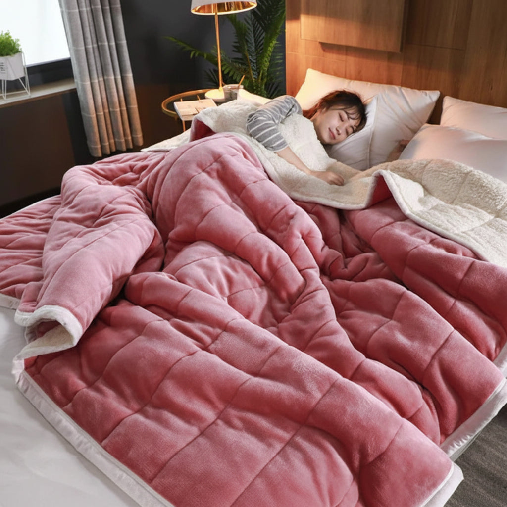Luxe Warme Winter Plaid Ultrazachte Flanellen Fleece Comfort