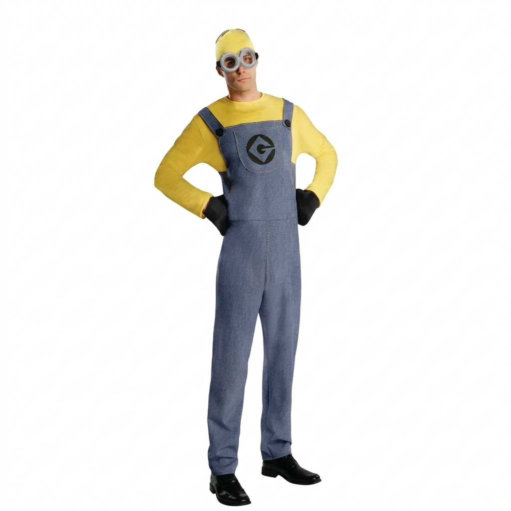 Costume Halloween Famiglia Salopette Occhiali Guanti