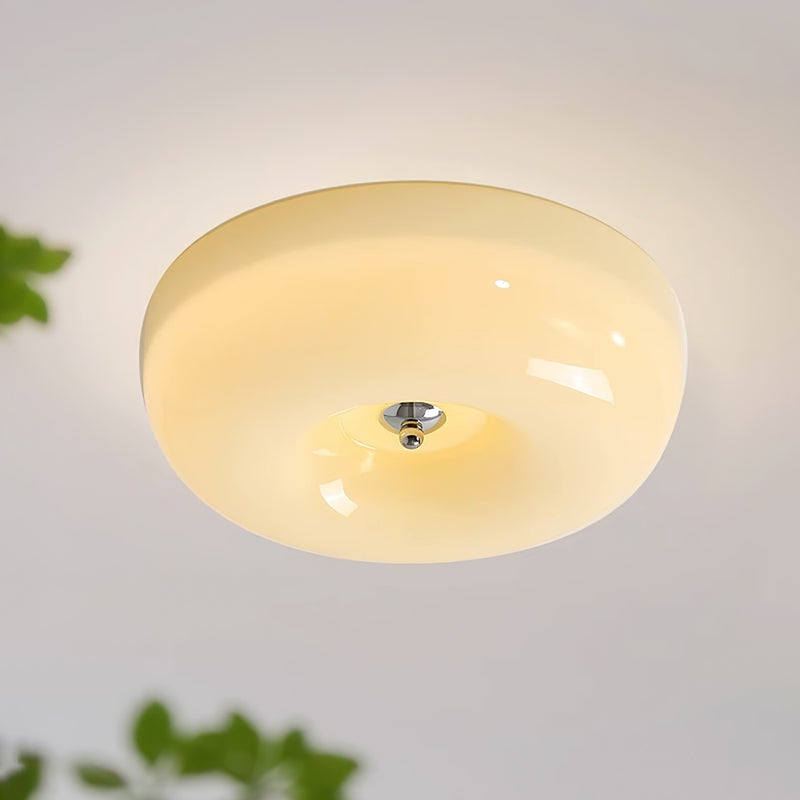 Lampada da soffitto rotonda semplice per camera da letto