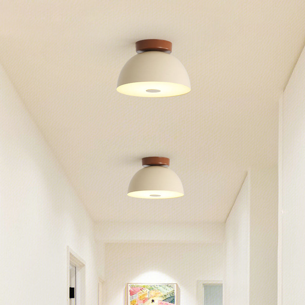Lampada da soffitto classica in ferro per il corridoio