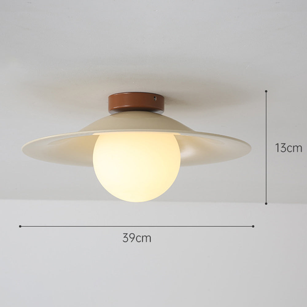 Lampada da soffitto classica in ferro per il corridoio