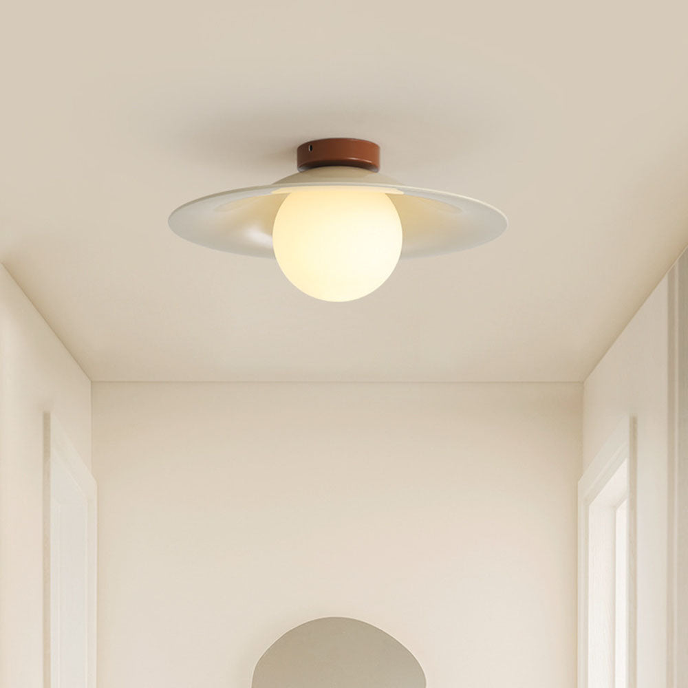 Lampada da soffitto classica in ferro per il corridoio