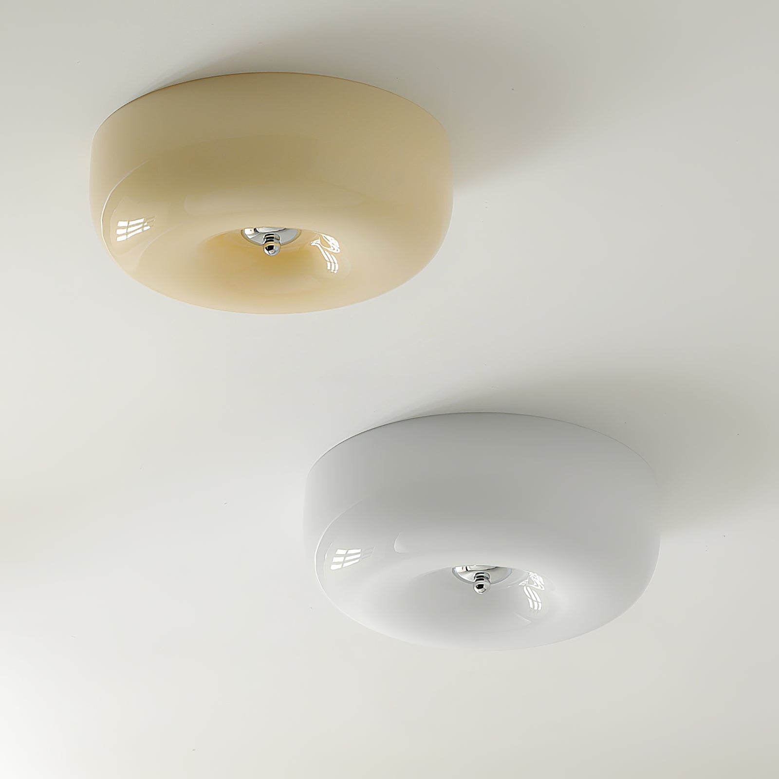 Luminária de Teto Redonda Simples para Quarto