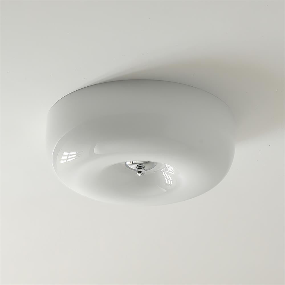 Luminária de Teto Redonda Simples para Quarto