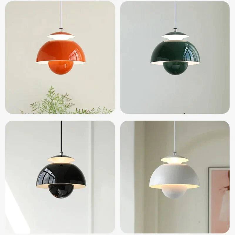 LunaSphere - Candeeiro de Teto Moderno com Lâmpada LED