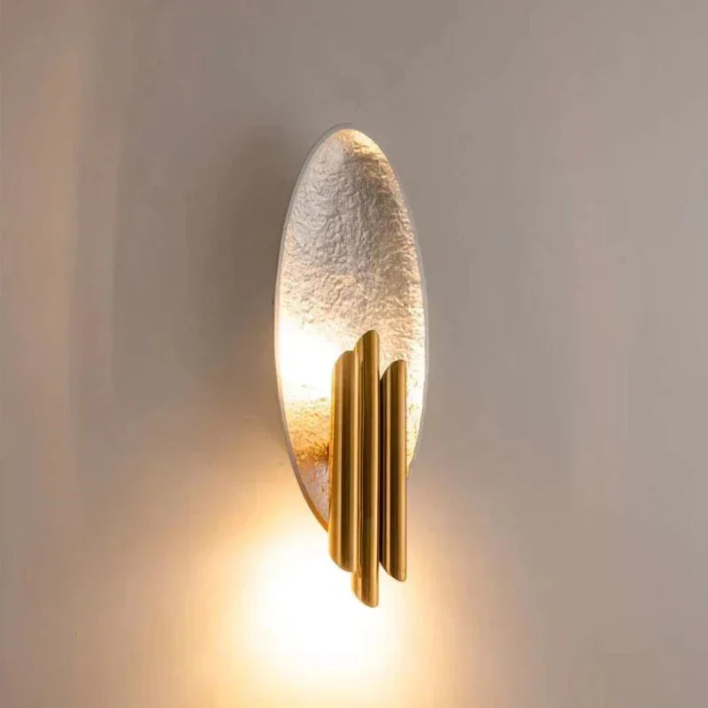 GoudenPijpen - Lampada da parete LED moderna per soggiorno e corridoio