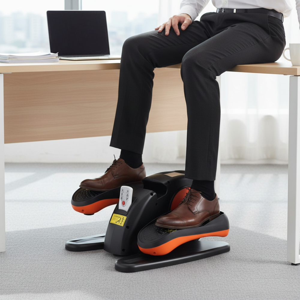 Cross Trainer Under Desk Quiet Electric Exercise Machine
