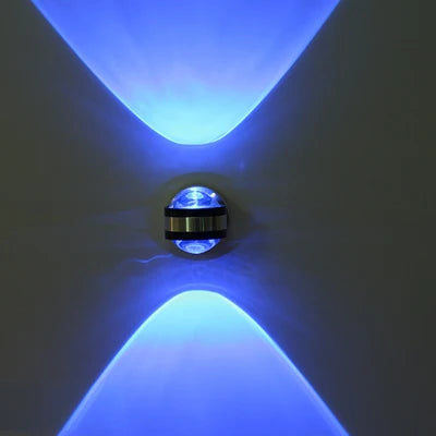 CrystalLux - Candeeiro de Parede de Cristal LED