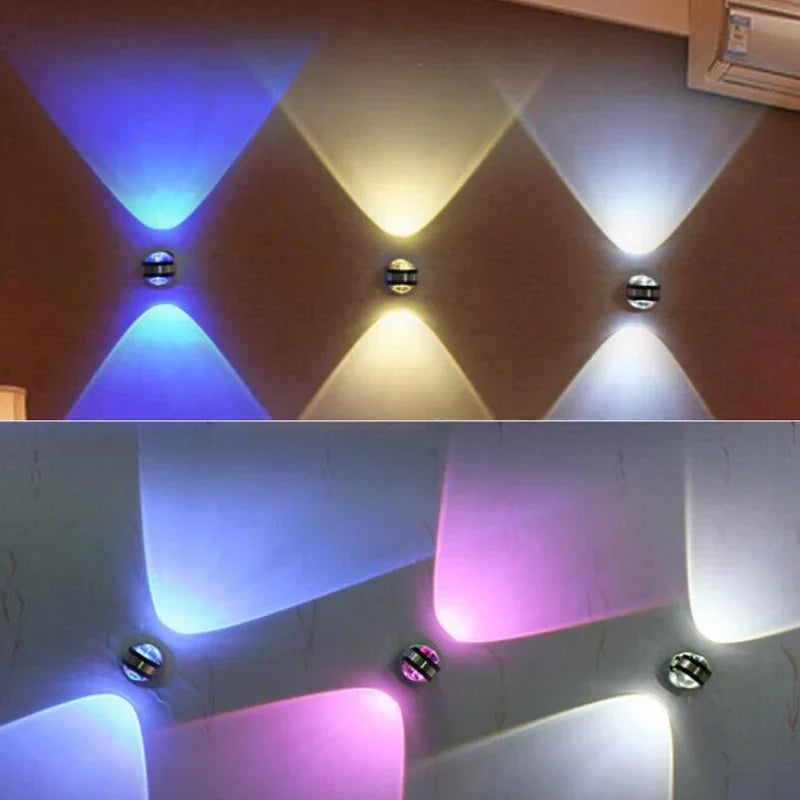 CrystalLux - Candeeiro de Parede de Cristal LED